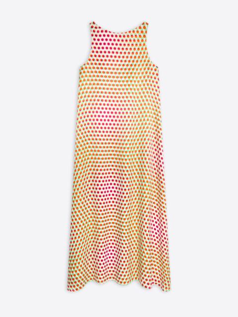 PRINTED SILK DRESS