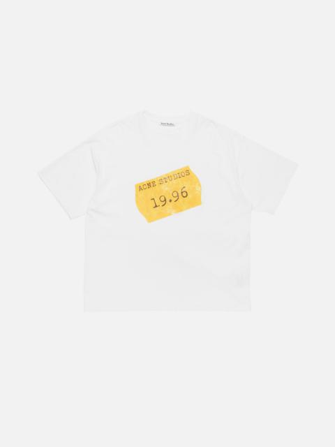 Logo t-shirt - Optic White
