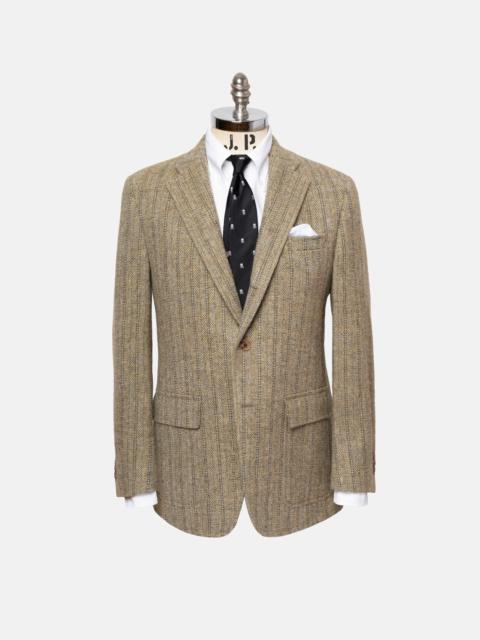 MADE-IN-USA MAGEE DONEGAL MIST TAN BARLEY BONE SPORT COAT