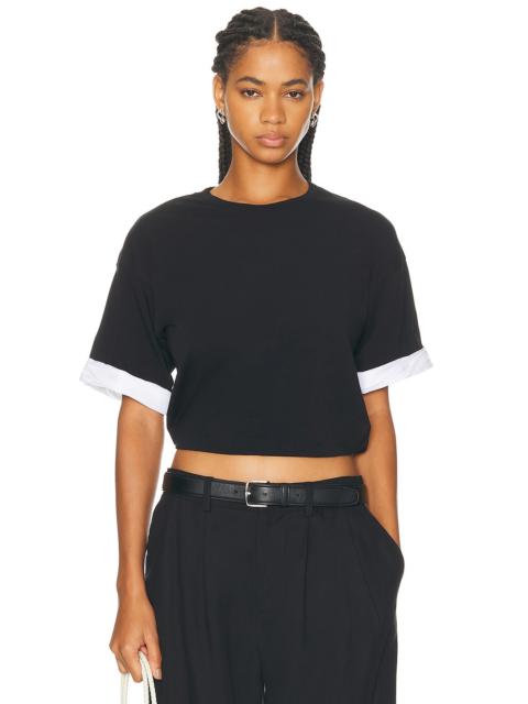 Sutton Poplin Combo Top