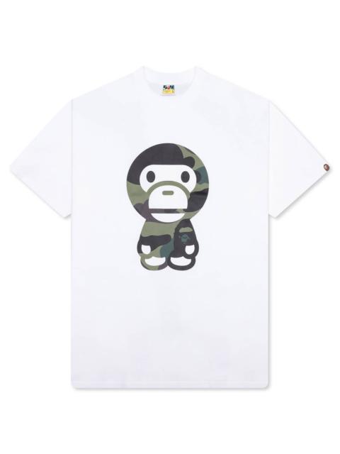 GIANT 1ST CAMO BIG BABY MILO TEE - WHITE/GREEN
