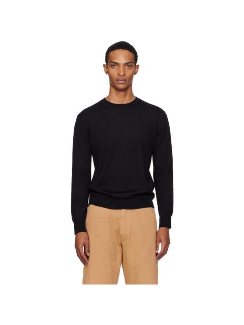 Black Elbow Patch Sweater