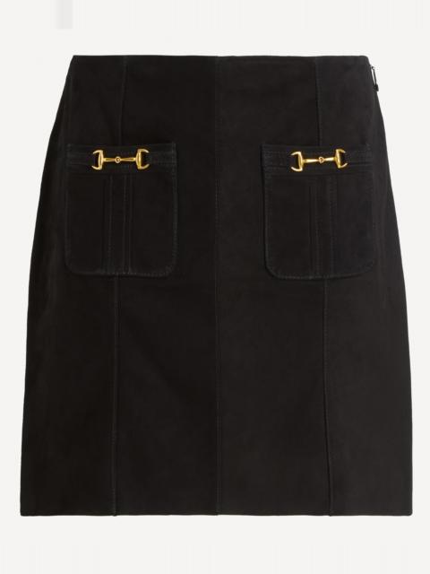 Wiley Suede Mini Skirt