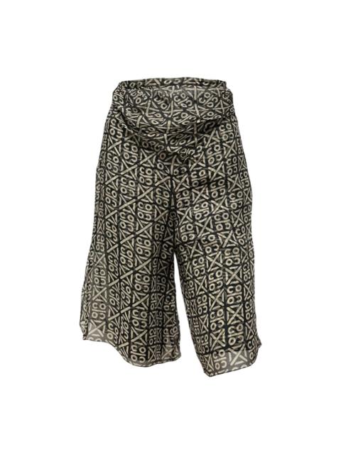 CHANEL Fall Winter 2000 Coco Logo Cropped Gaucho Pants