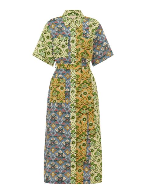 Ali Spliced Shirtdress