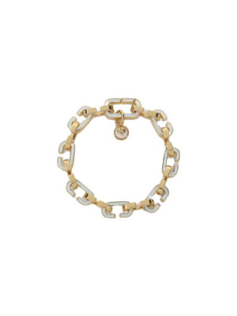 Enamel C Link Bracelet