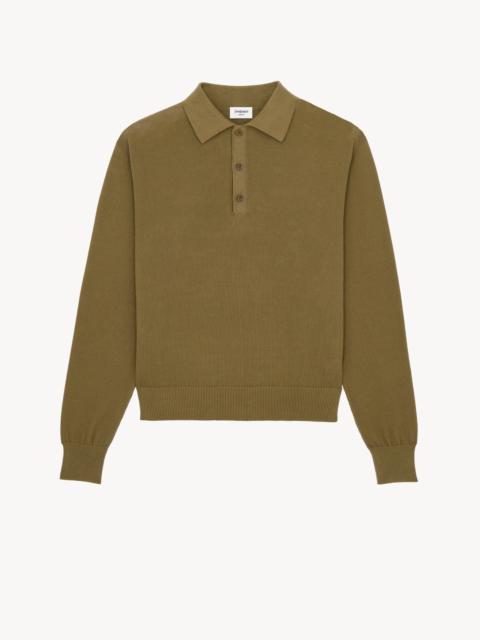 POLO IN SEEDSTITCH COTTON