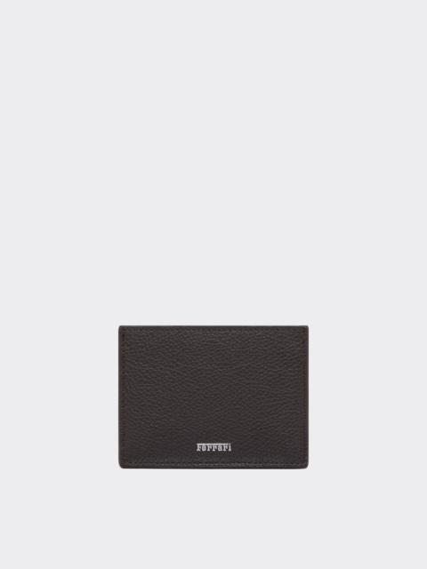 Leather card holder