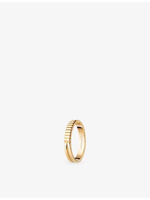 Quatre Radiant Edition 18ct Yellow-Gold Wedding Band