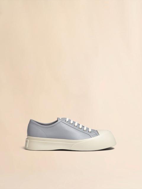 GREY NAPPA LEATHER PABLO SNEAKER