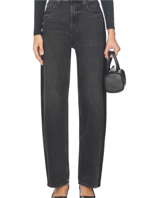 Wes High Rise Barrel Jeans