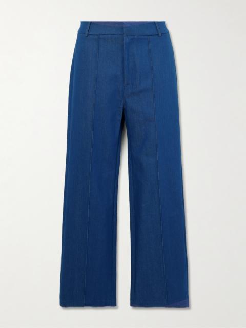 Yoshitomo Denim Straight-leg Pants