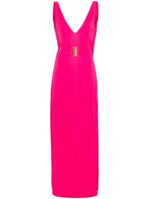 Cabreo V-neck maxi dress