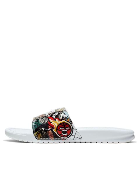 (WMNS) Nike Benassi JDI Print Slide 'China Hoop Dreams' CK0731-111