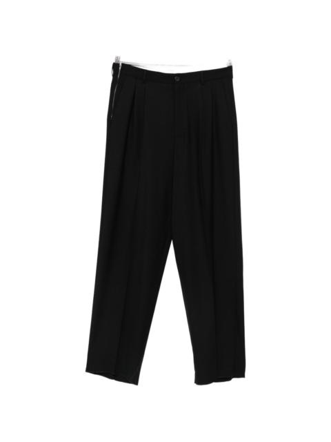 pleated trousers