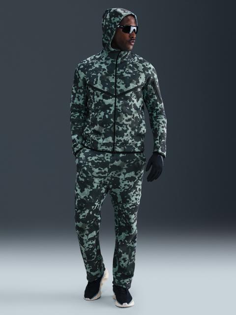 Nike Tech Men's Open-Hem Fleece Camo Pants