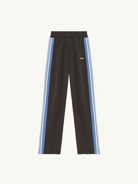 KNITTED TENNIS VISCOSE JOGGERS MAN