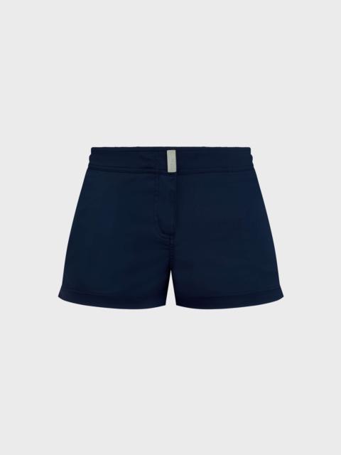 Women Swim Shorts Solid