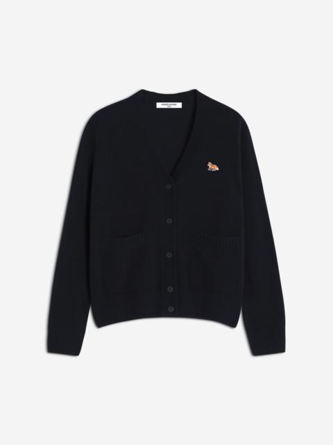 BABY FOX LAMBSWOOL BOXY CARDIGAN