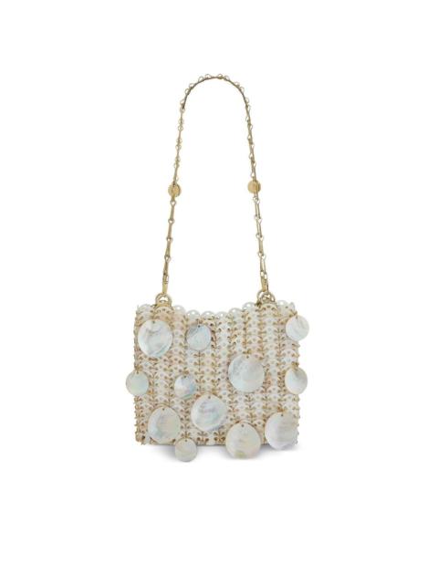 1969 shell-embellished chain mini bag