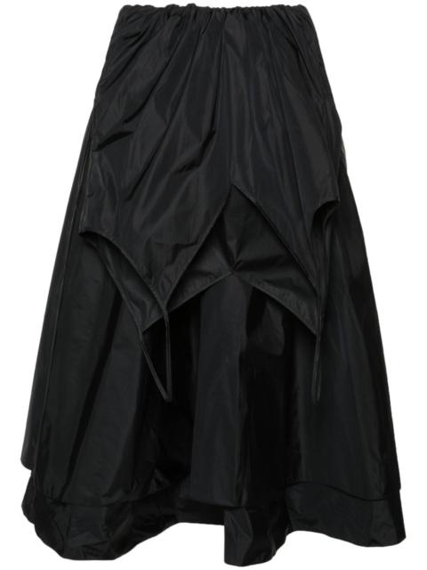 Pina layered midi skirt