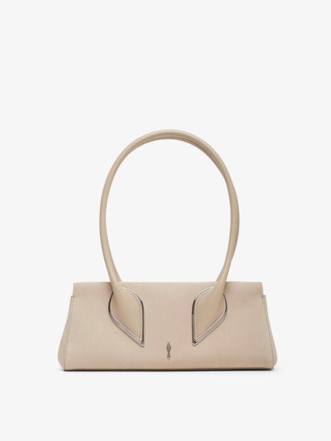 Venus Baguette Beige Clutch