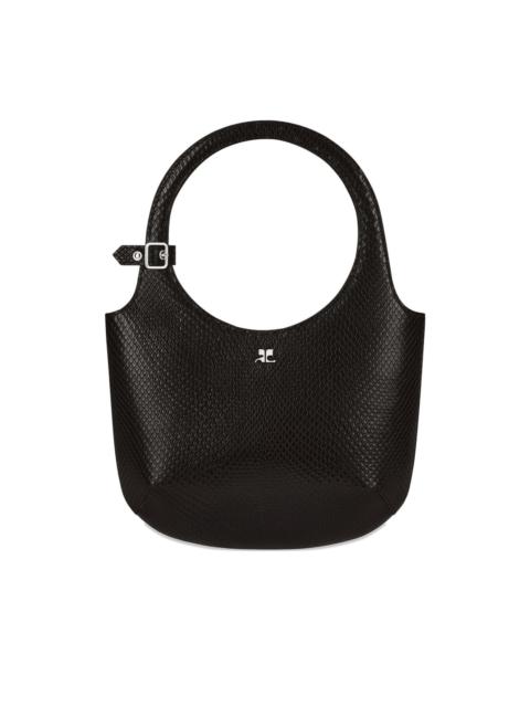 Holy leather shoulder bag