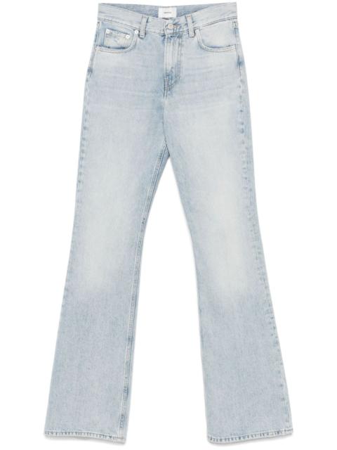 Flora straight-leg jeans