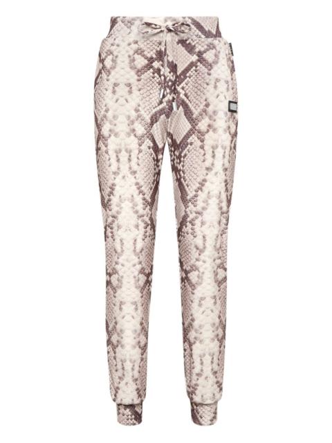 python-print drawstring trousers