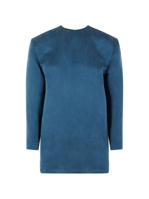 logo-detail mini dress