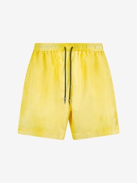 Bermuda swim shorts