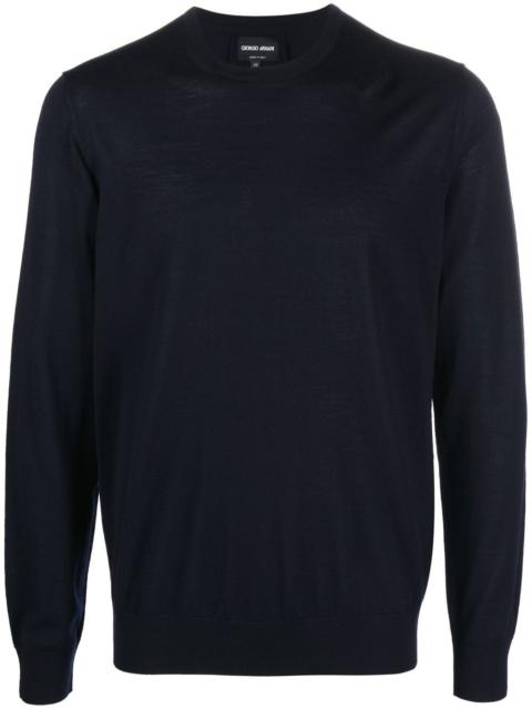 round-neck jumper
