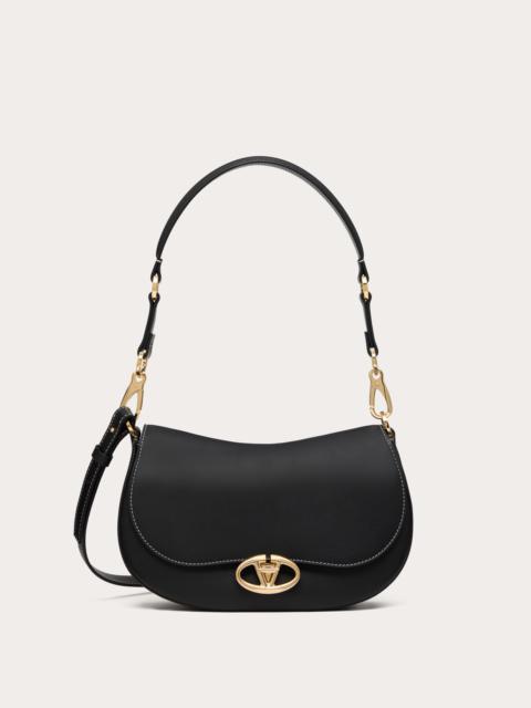 SMALL VALENTINO GARAVANI OHVAL SHOULDER BAG IN NAPPA CALFSKIN