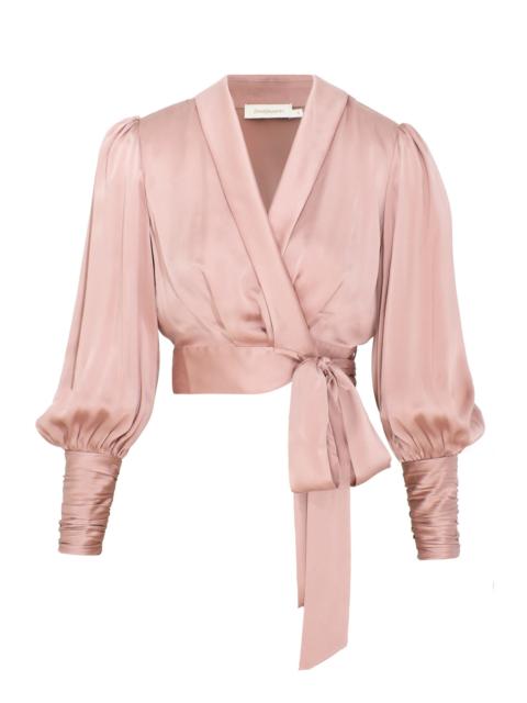 SILK WRAP TOP