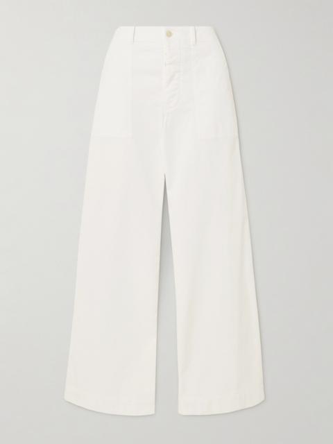 Leon Cotton Straight-leg Pants