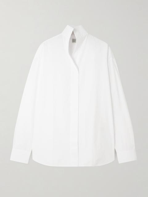 Sharp Oversized Cotton-poplin Shirt