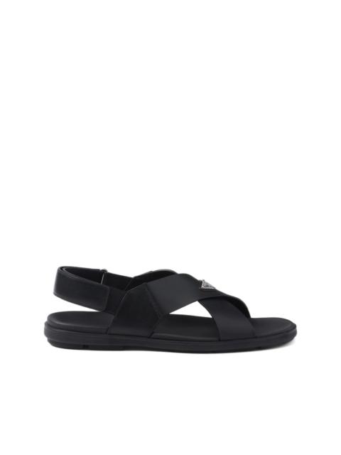cross-strap sandals