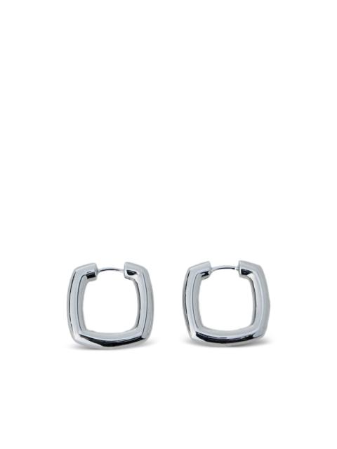 square-shape earrings