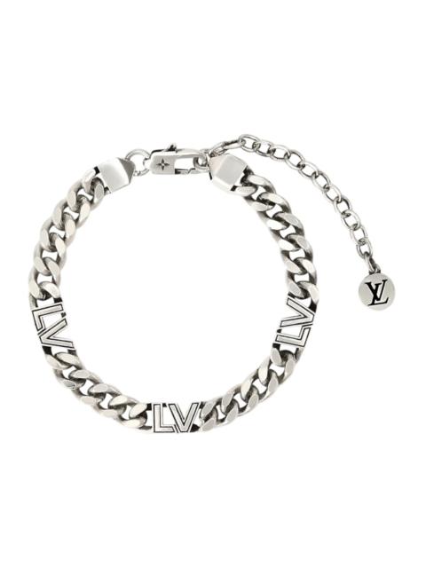 Louis Vuitton LV Club Bracelet Stearling Silver