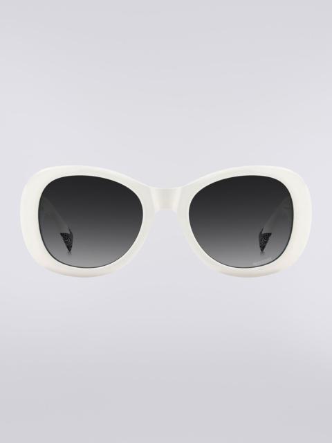 Missoni DNA oval acetate sunglasses