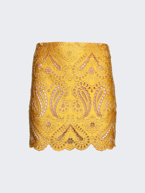 Mini Skirt Yellow