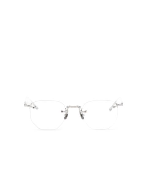 square-frame glasses