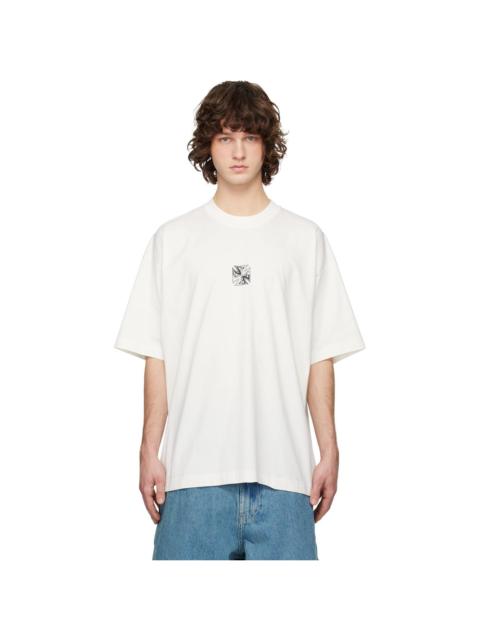 Off-White Biker Cross Logo T-shirt