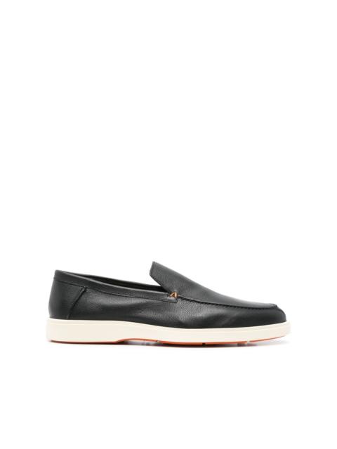 leather loafers