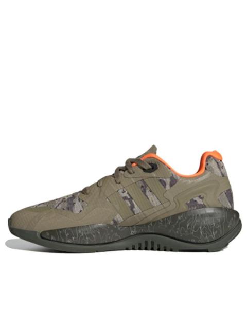 adidas ZX Alkyne Shoes 'Green Gray Orange' GZ8914
