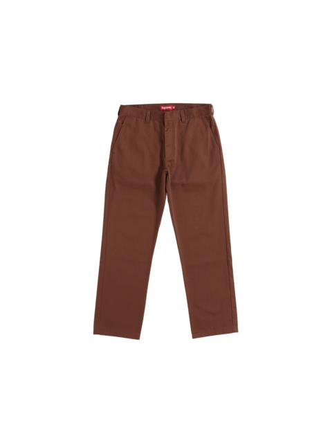 Supreme Work Pant (SS19) Brown