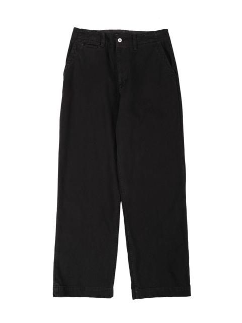 Hengifoss High Waist Heavy Twill Trouser Black