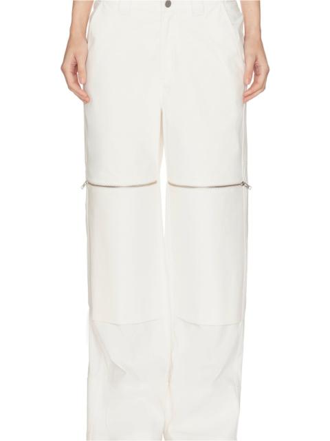 Flex Waist Zip Cargo Pant