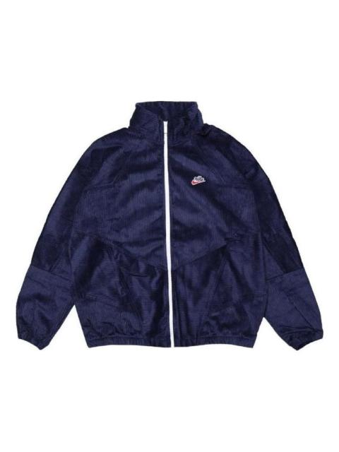 Nike NSW fleece hooded jacket 'Navy' DA0032-410