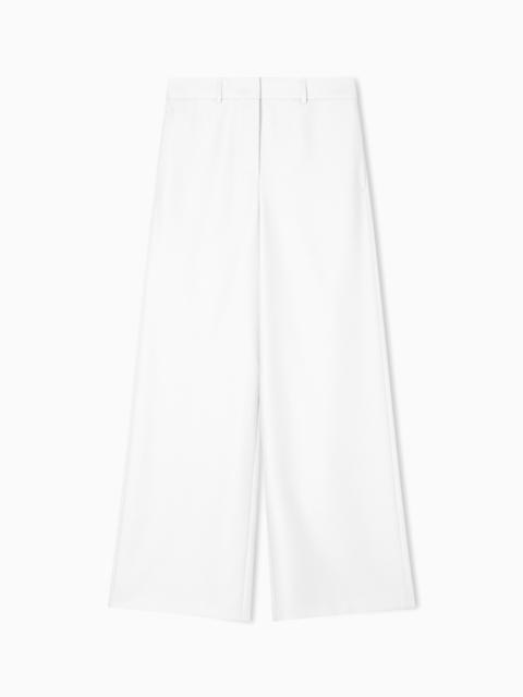 WIDE-LEG CASHMERE TROUSERS